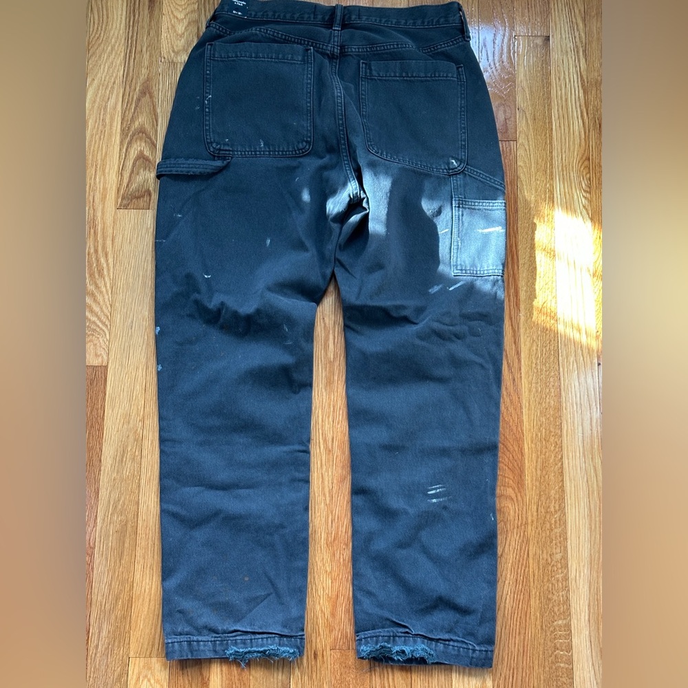 Abercrombie distressed carpentry jeans